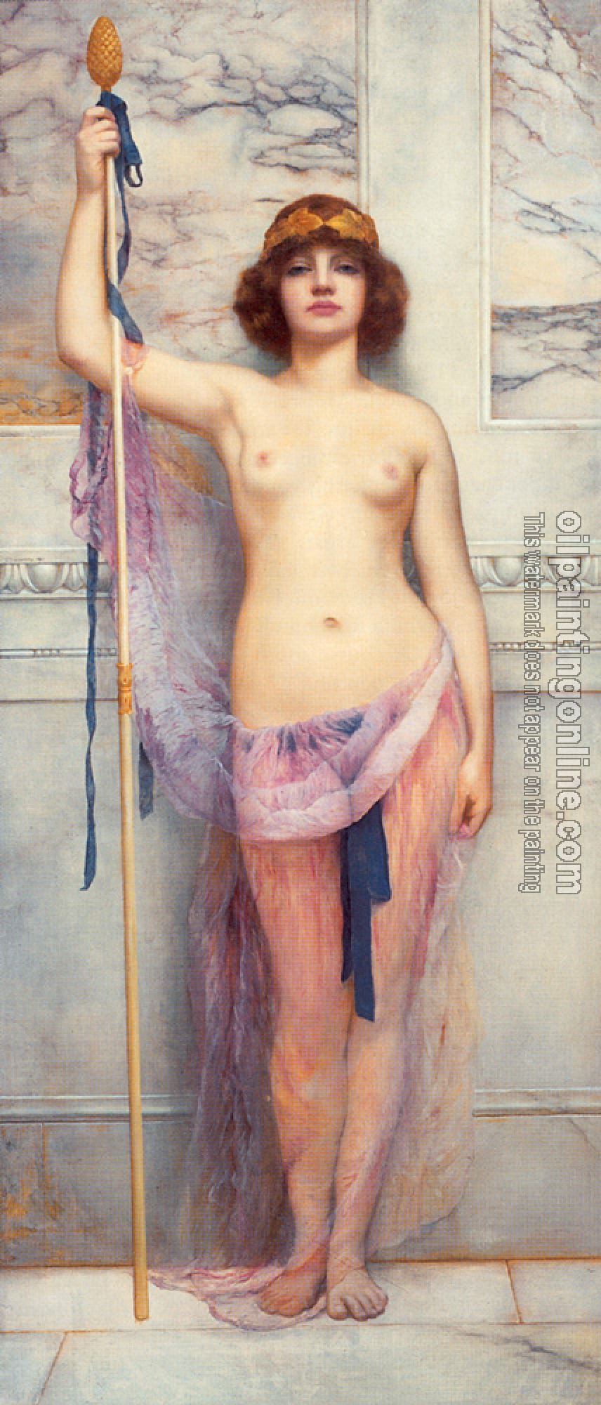 Godward, John William - A Priestess